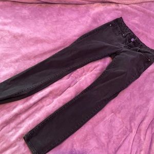 Black skinny jeans